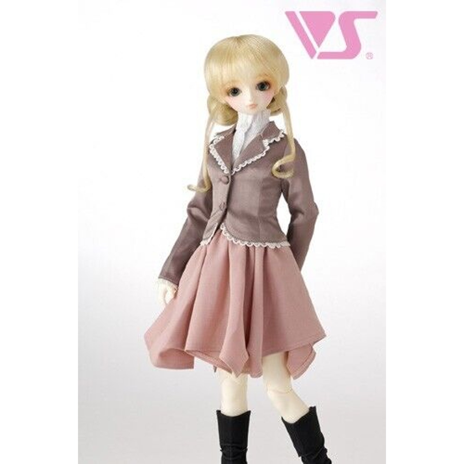 BJD Volks Super Dollfie Dream DD SD SD13 Pink Coral Lady Balljointed Doll Outfit