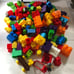 Lot 140 Piece Large Lego Mega Bloks Toys