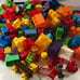 Lot 140 Piece Large Lego Mega Bloks Toys