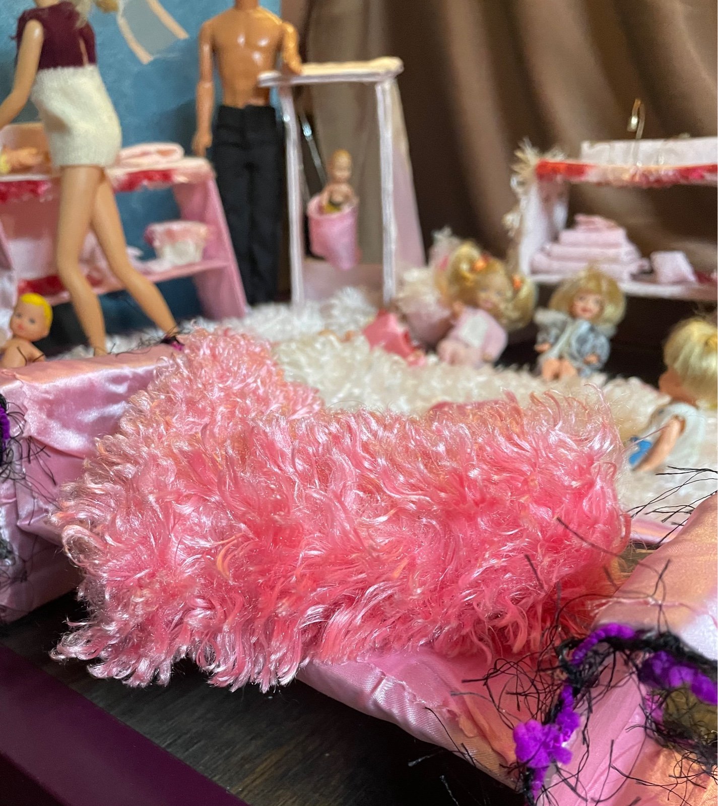 Barbie furniture and accessories nursery