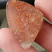 Strawberry Quartz Cabochon, Brazil