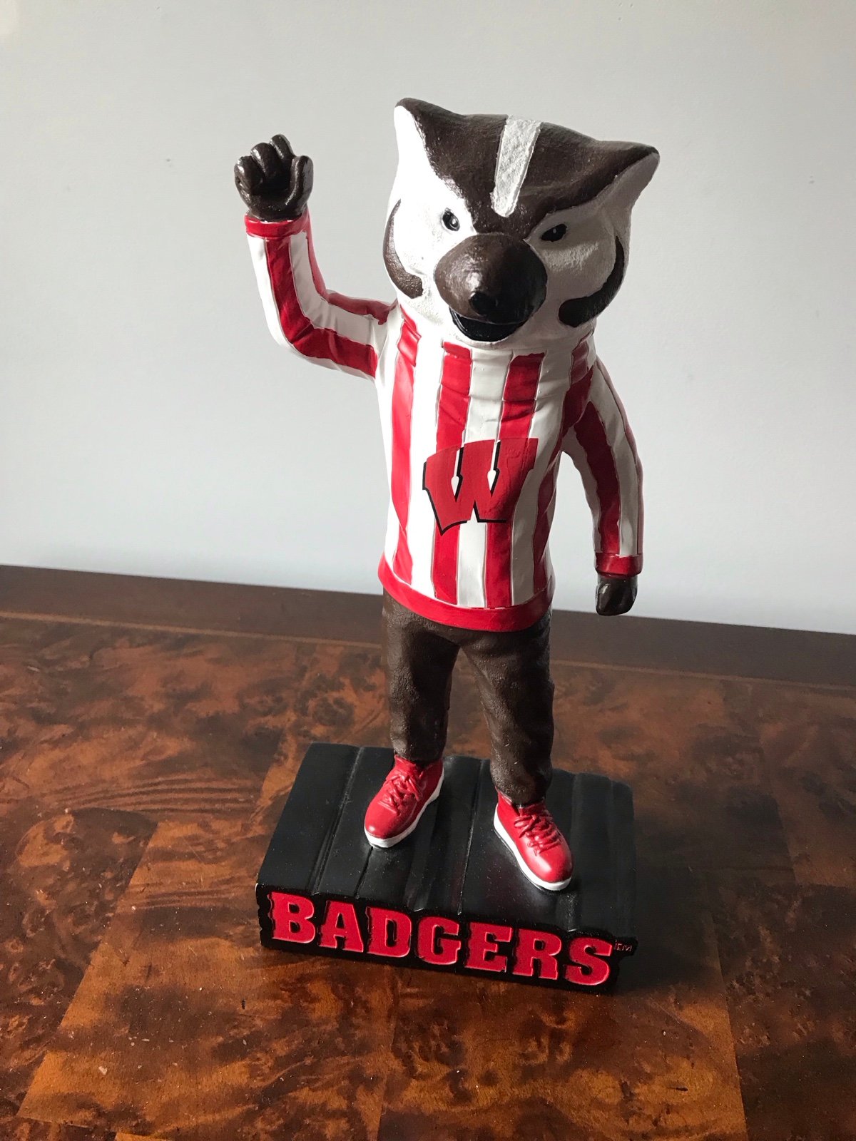 Wisconsin Badgers Mascot Statue NEW