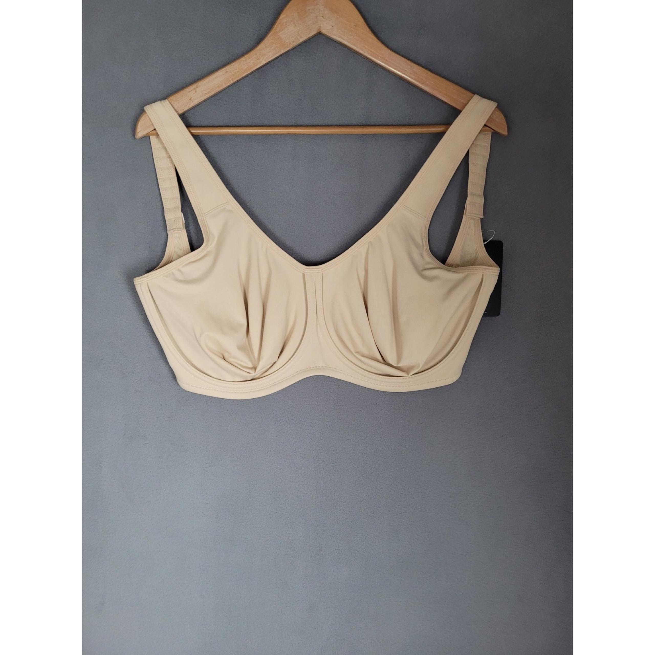 SYROKAN Womens Max Control Underwire Sports Bra High Impact Plus Size 34i