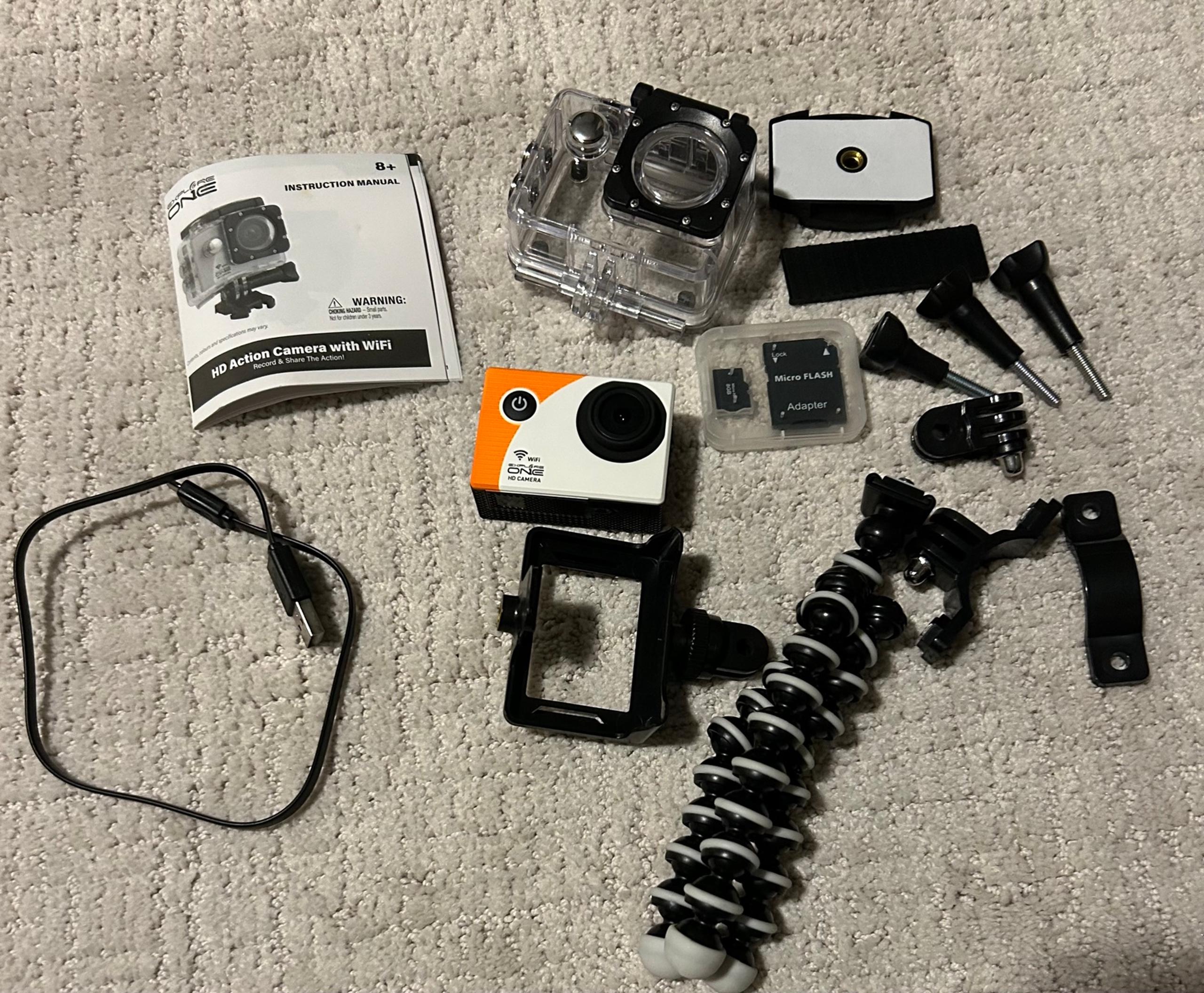 Explore One HD WiFi Action Camera
