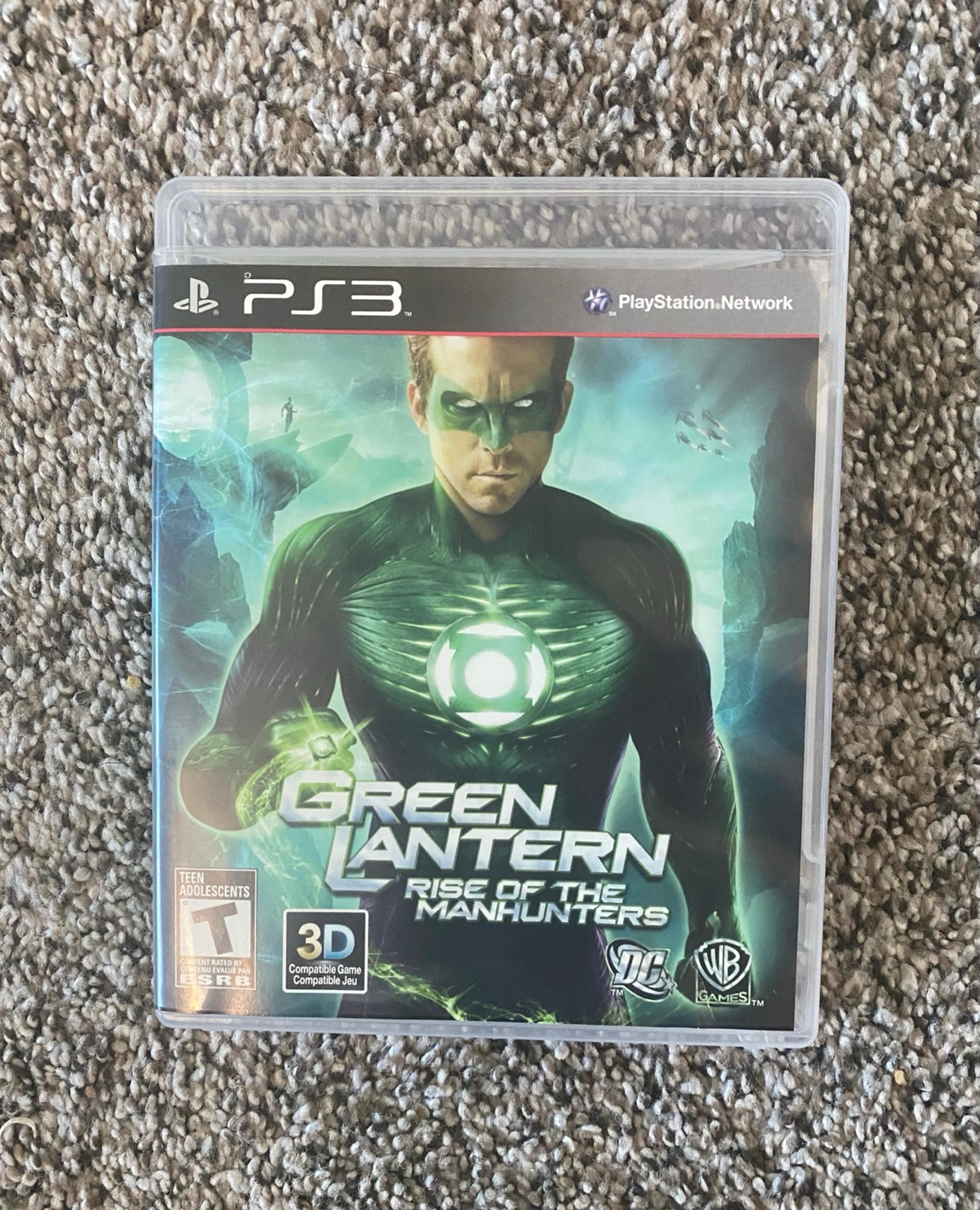 PS3 Green Lantern Rise of the Manhunters