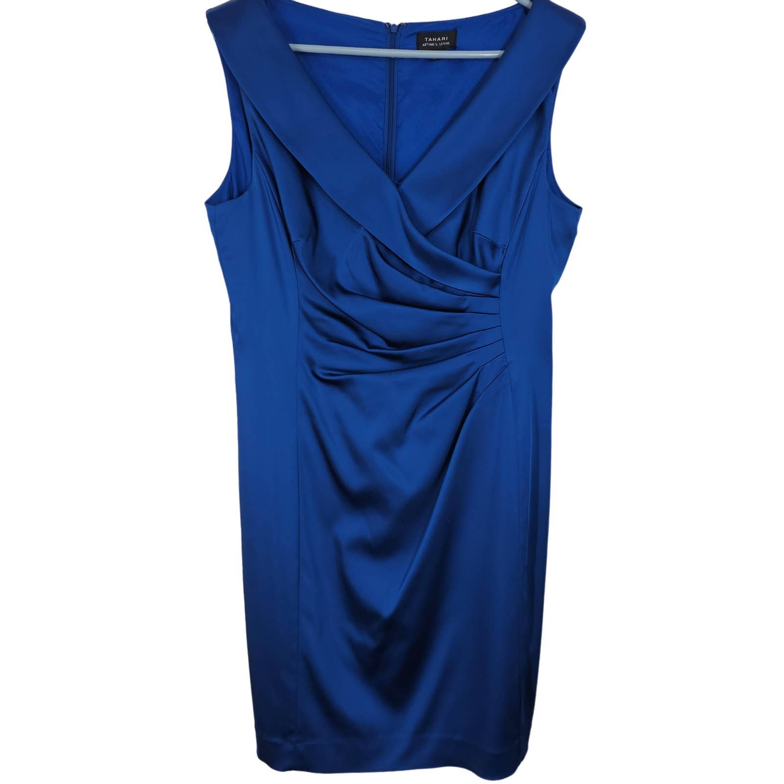 Tahari portrait collar clearance dress