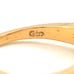 Vintage Blue Marquise Gold Ring 6.25