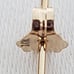 10K Yellow Gold Premium Brazilian Red Citrine stud earrings 1.25 tcw