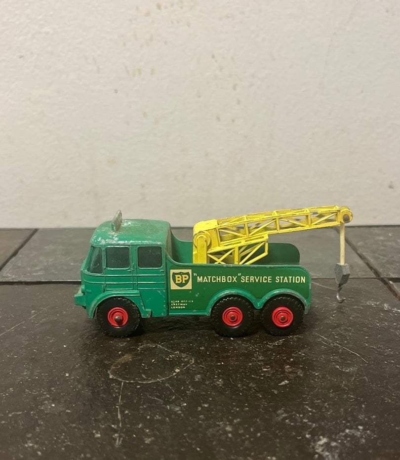 Matchbox Die-cast King Size No.12 “Fodin Breakdown Tractor”Lesney England C.1960
