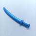 Vintage TMNT Shogun Triceraton Rare Blue Sword Playmates 1994