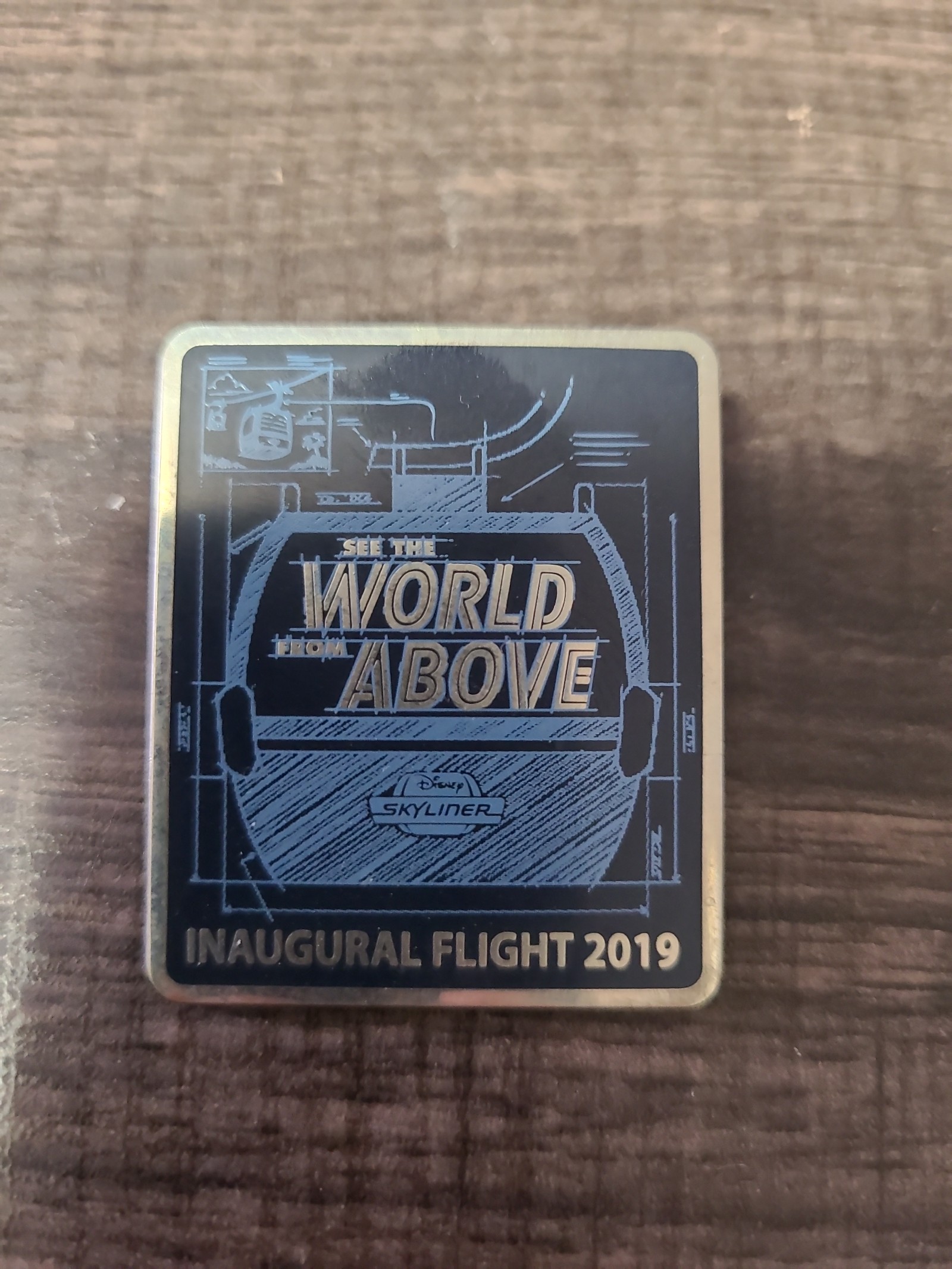 Disney Inaugural Flight 2019 Pin
