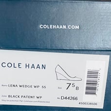 Cole Haan Lena Wedge WP 55 Brand New Size 7.5B (Waterproof)