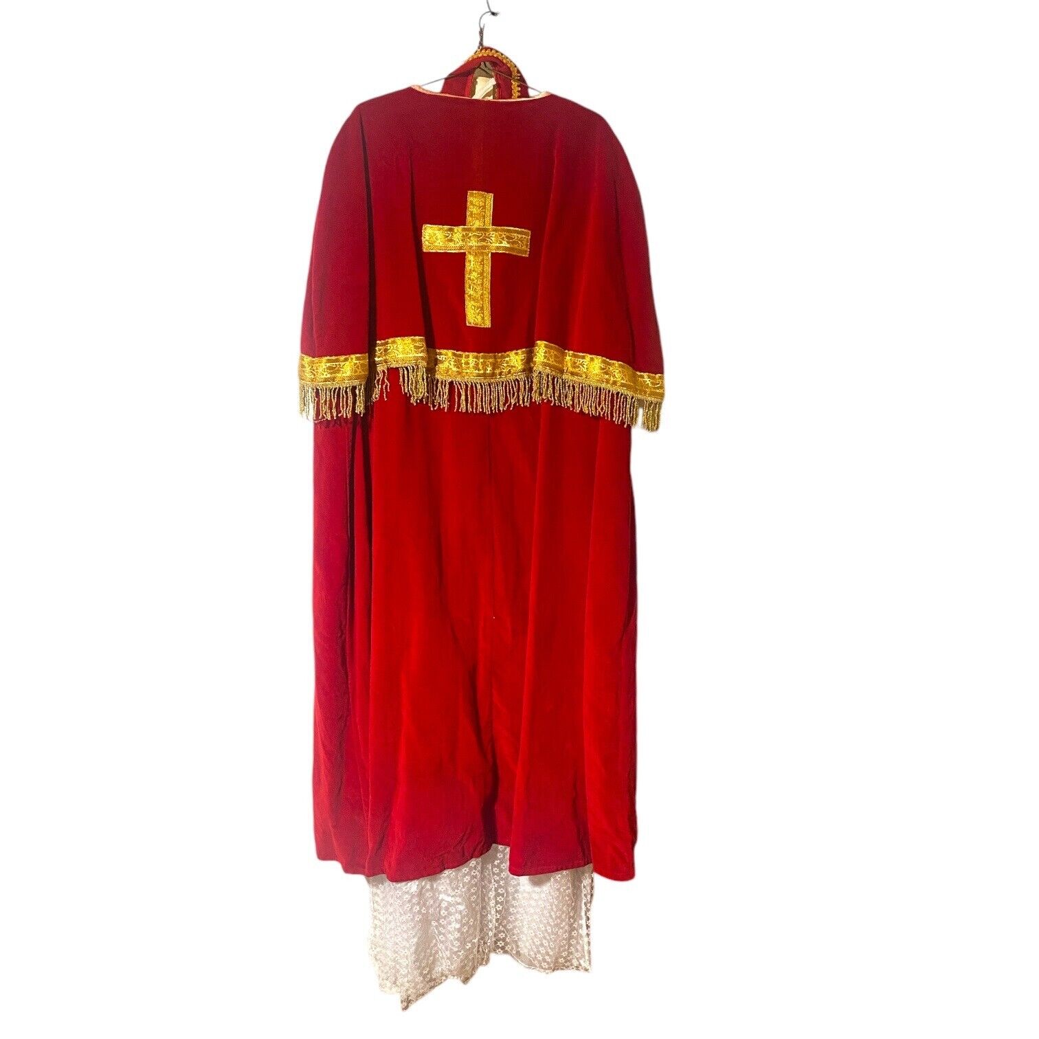 St Christopher Costume NWT Rare Costume Headpiece Sash Overlay Cosplay Theatre