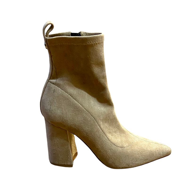Steve Madden Block suede ankle booties