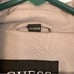 Guess Vegan Leather Gray Moto Style Leather Jacket Pockets quilted Elbows Sz XL