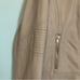 Guess Vegan Leather Gray Moto Style Leather Jacket Pockets quilted Elbows Sz XL