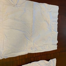 Ralph Lauren White Label Pillowcases x2 blue
