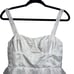 Show Me Your Mumu Sparkle Embellished Tiered Mini Dress In White SIZE S
