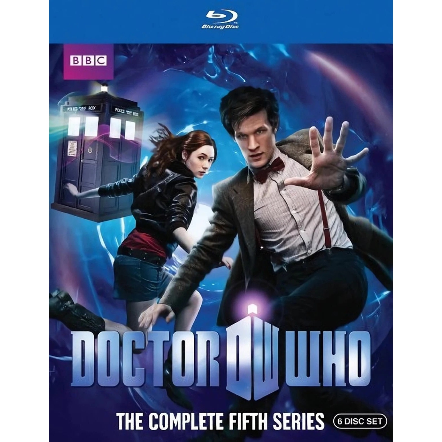 Doctor Who The Complete Fifth Series Blu-ray 6-Disc Box Set Matt Smith NEW