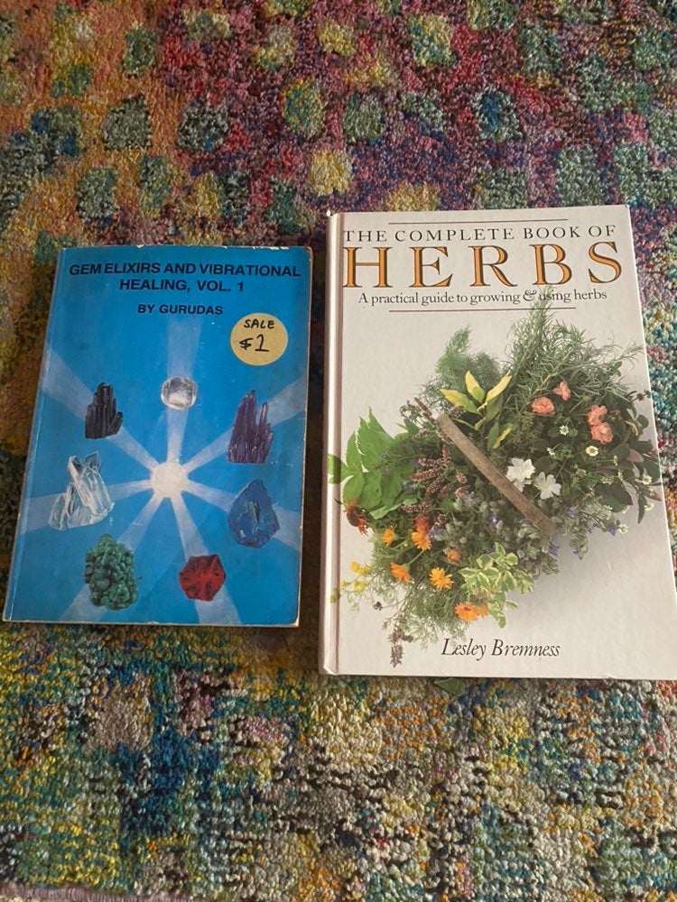 Gem elixer & Herb books