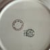 6 Piece Taylor Smith Taylor USA China #22KT Gold Layered Colonial Couple Saucer