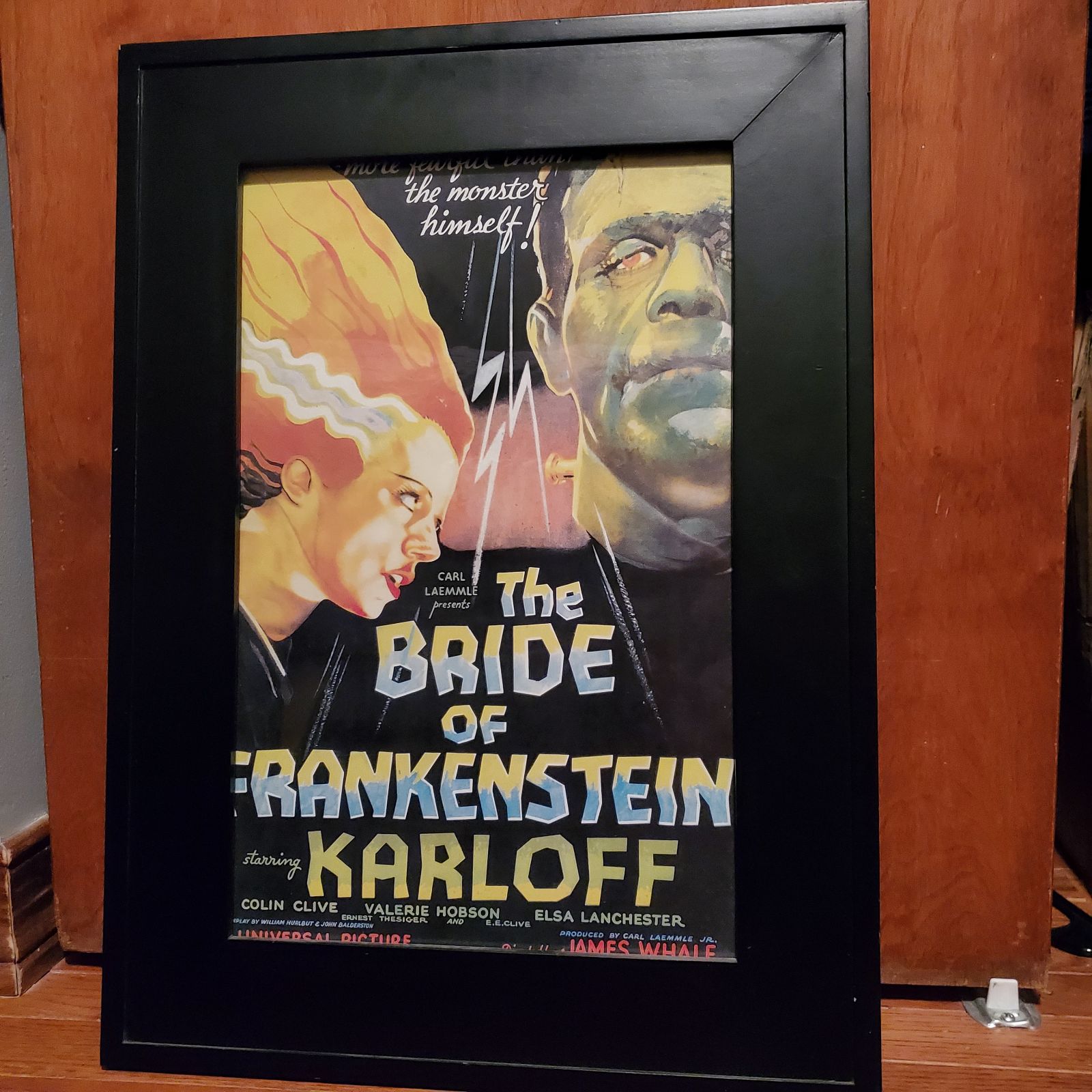 The Bride Of Frankenstein framed print