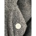 LULULEMON Scuba Gray Hoodie Logo Embroidered Pockets Full Zip Thumb Hole Size 12