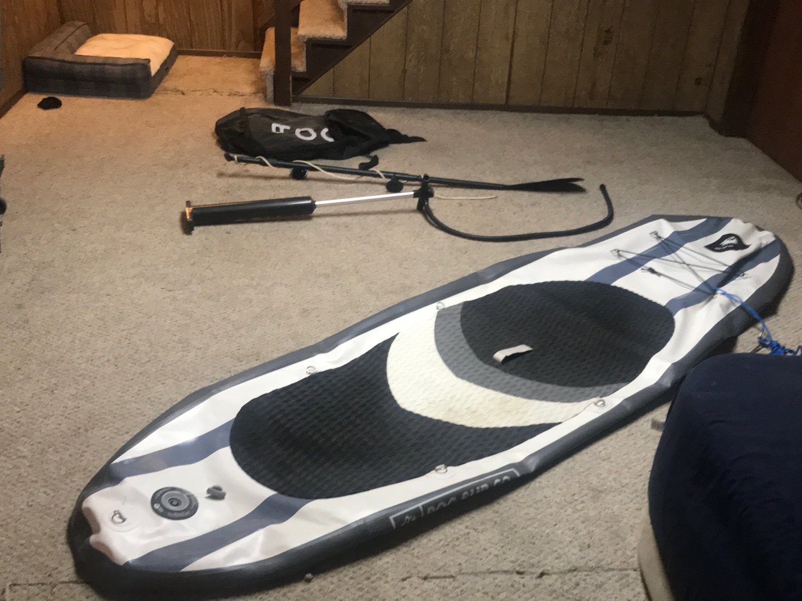 Roc inflatable paddle board