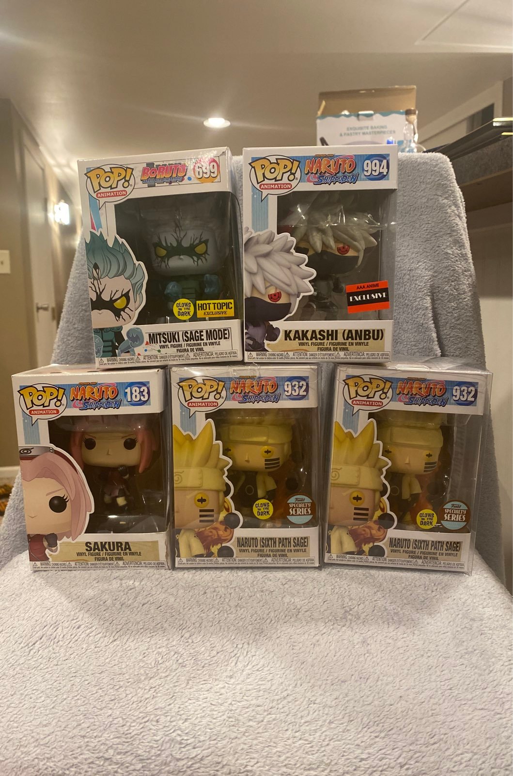 Naruto Funko Pop Lot