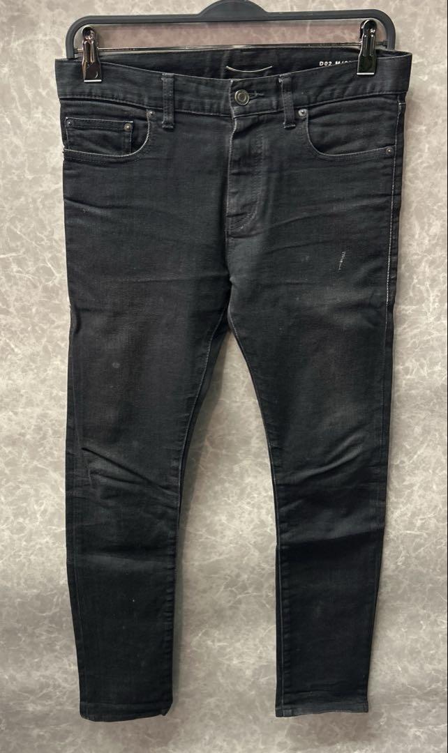 SAINT LAURENT Saint Laurent Skinny Black Denim Pants