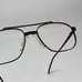 Horizon Eyewear Marine Aviator Men's Full Eyeglass Frames Metal Brown 54-18-135