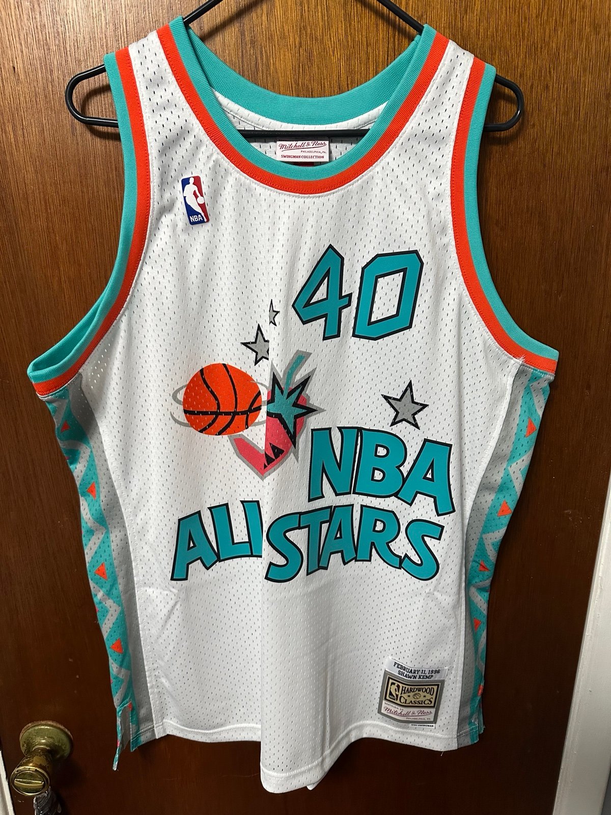 MITCHELL & NESS BASKETBALL JERSEY