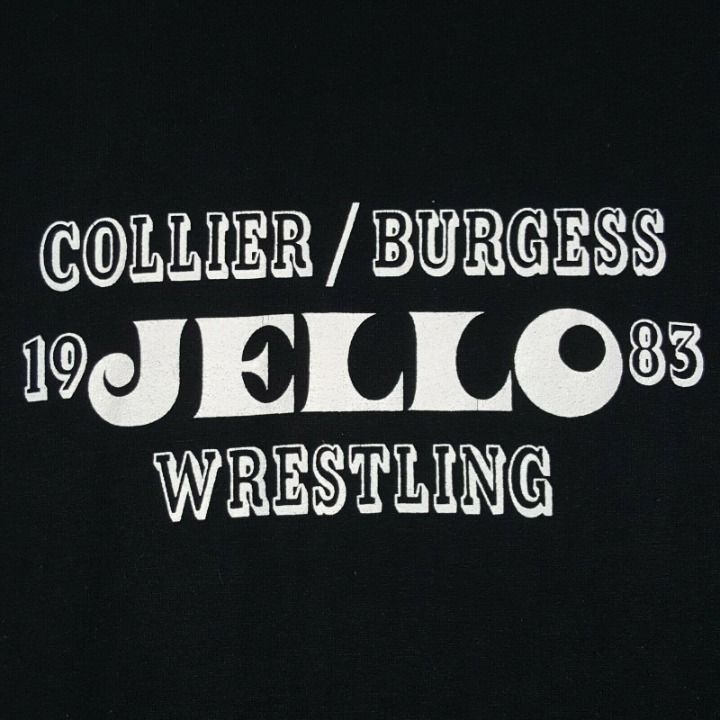 Vtg 80s Jello Wrestling T-Shirt M Black