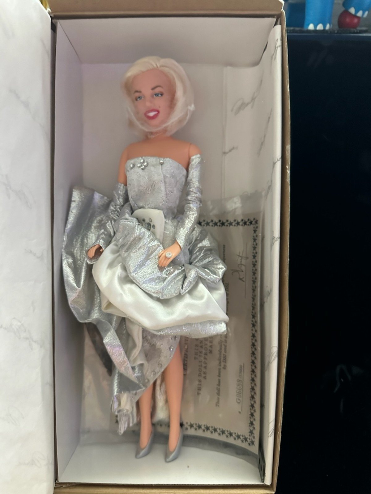 Vintage numbered 1993 Marilyn Monroe Doll