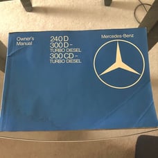W123 Owner’s Manual and Maintenance Manual