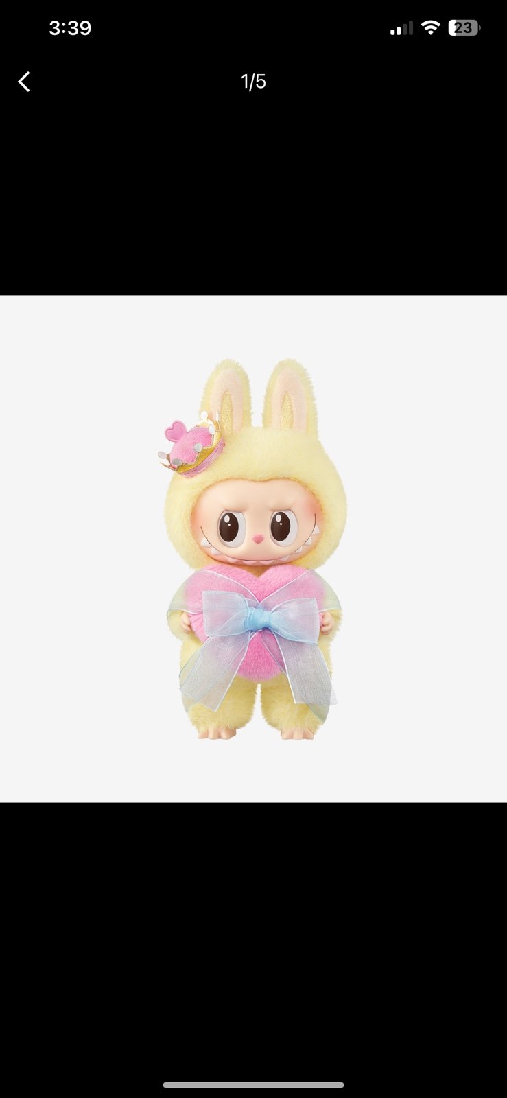 Pop Mart Labubu Unopened Let’s Checkmate Series (Queen)