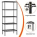 5 Tier Metal Shelves 24x14x 60 Adjustable Heavy Duty Wire Shelving Unit Storage