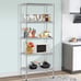 5 Tier Metal Shelves 24x14x 60 Adjustable Heavy Duty Wire Shelving Unit Storage