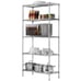 5 Tier Metal Shelves 24x14x 60 Adjustable Heavy Duty Wire Shelving Unit Storage