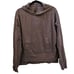 Athleta Sweatshirt Womens S Relaxed Fit Mission Hoodie Pullover Shale Brown NWOT