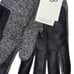 NWT! UGG Leather Palm Knit Touchscreen Men’s Large/XL Black Gloves