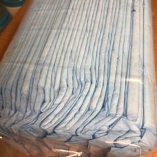 Disposable blue pads