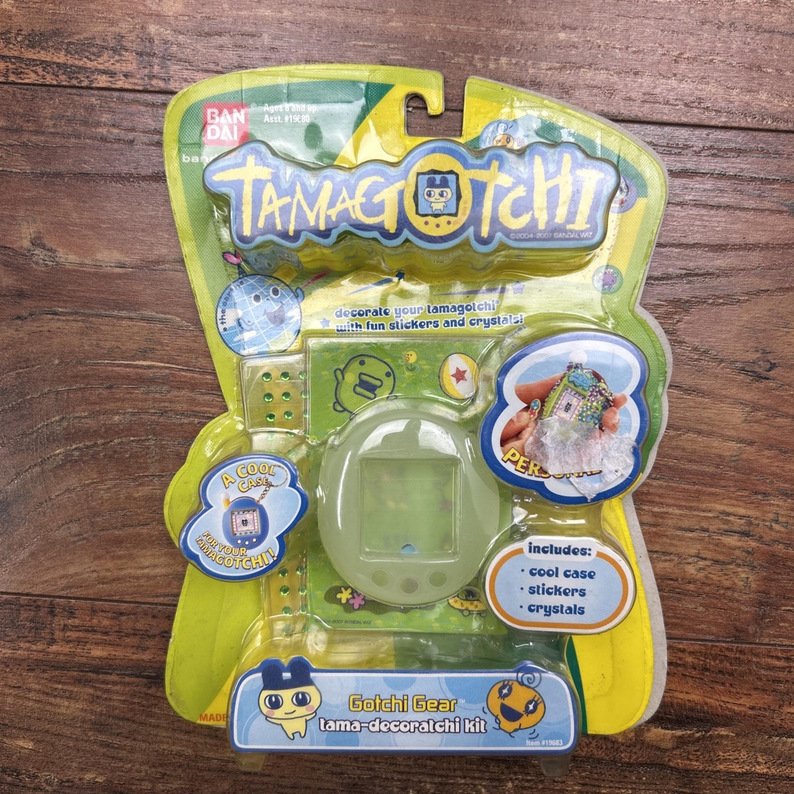 Tamagotchi Tama Deco-Ratchi Kit Gotchi Gear Green Case NEW **
