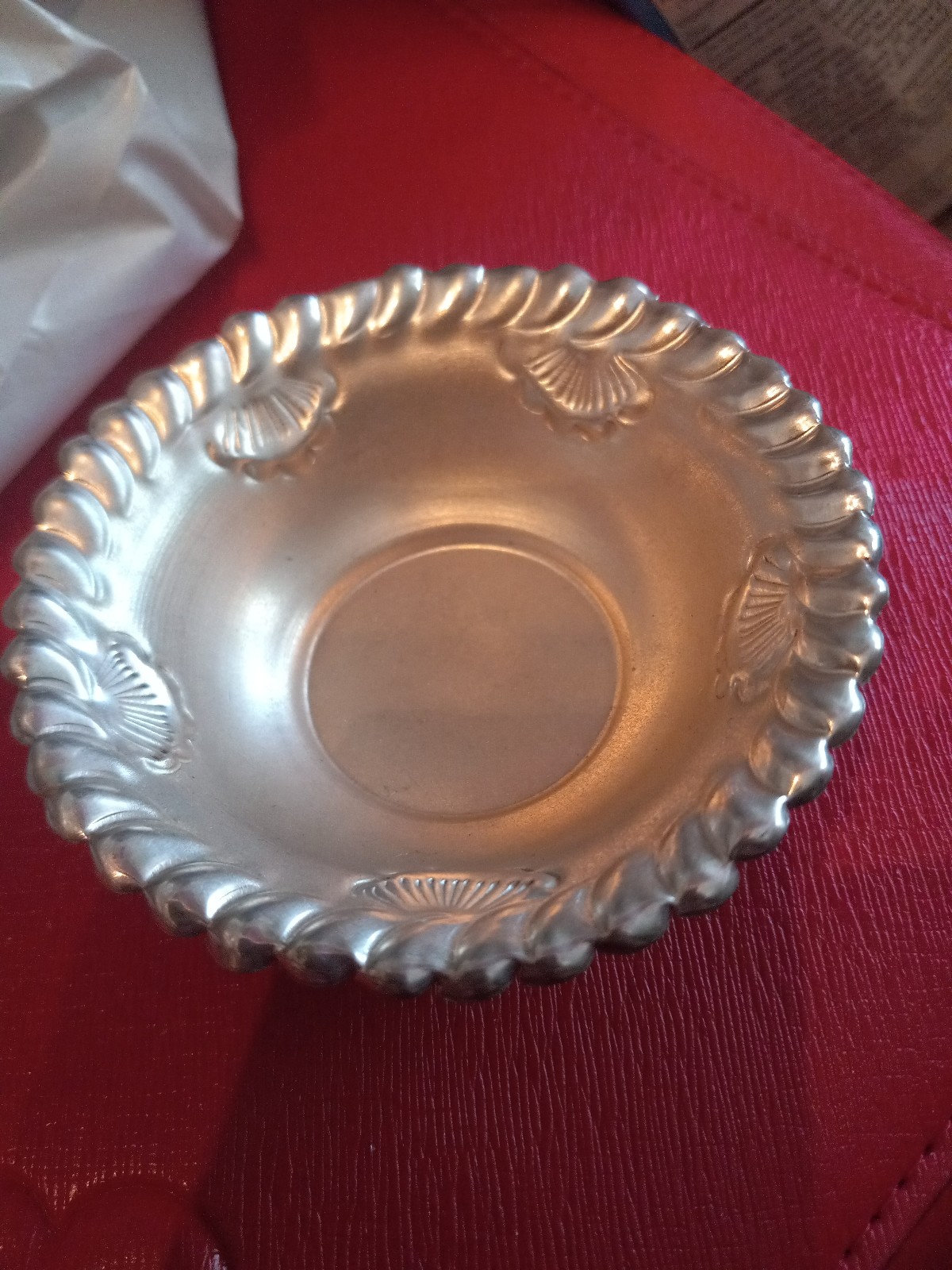 Vintage solid sterling silver bowl