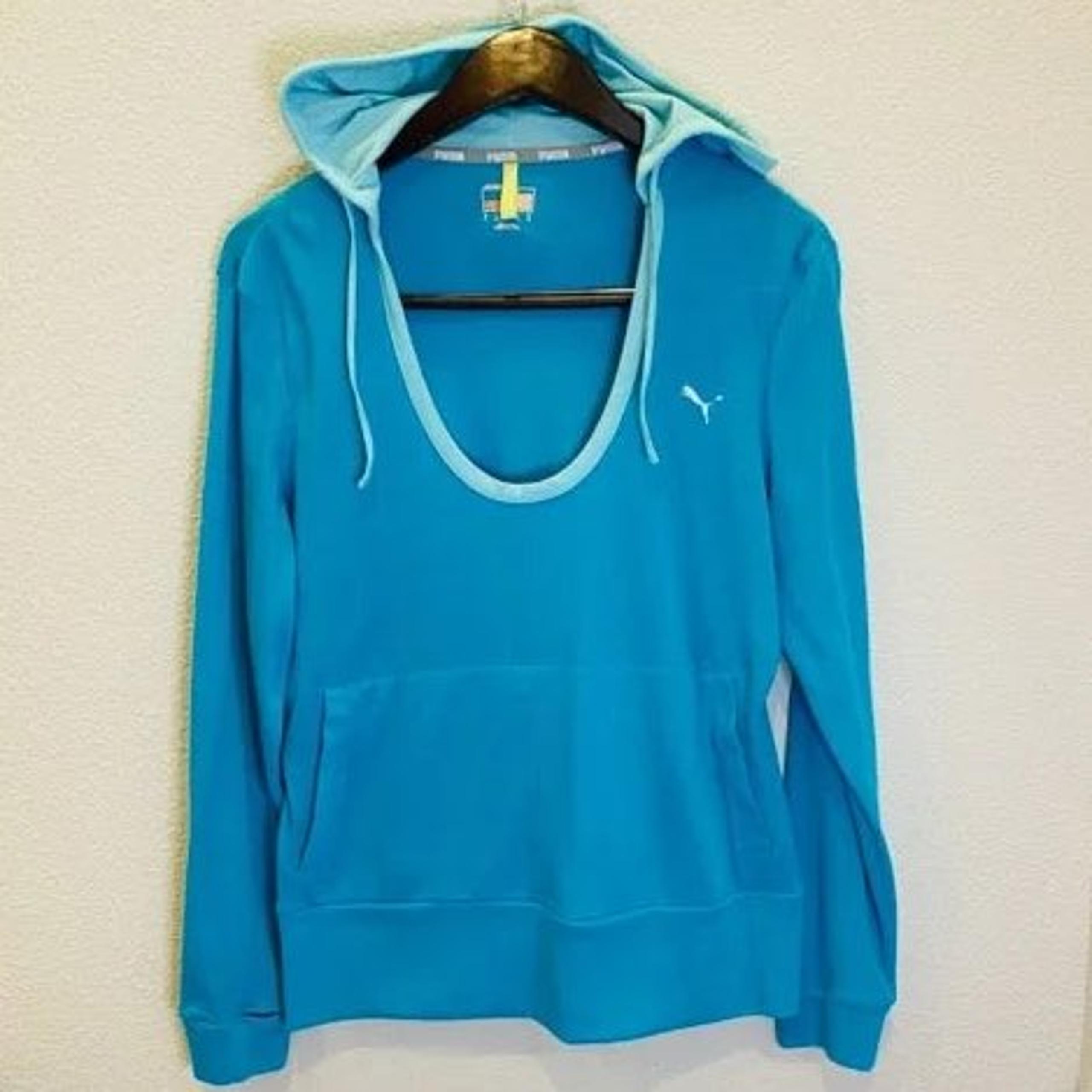 PUMA Women's Adorbs Coverup Hoodie Teal