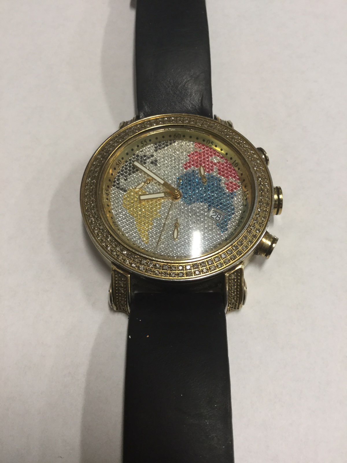 Joe Rodeo World Watch, w/small Diamonds