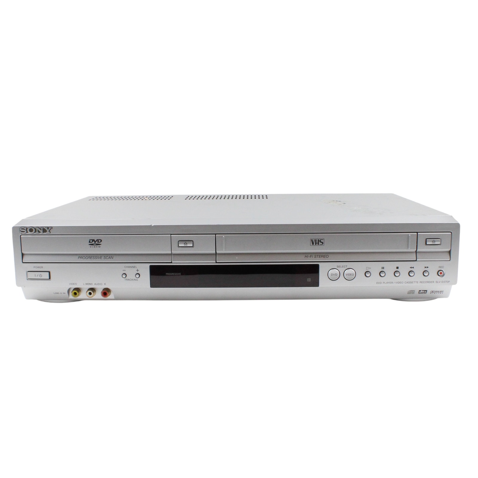 Sony SLV-D370P DVD VHS Combo Recorder Player VHS Hi-Fi Stereo No Remote (Tested)