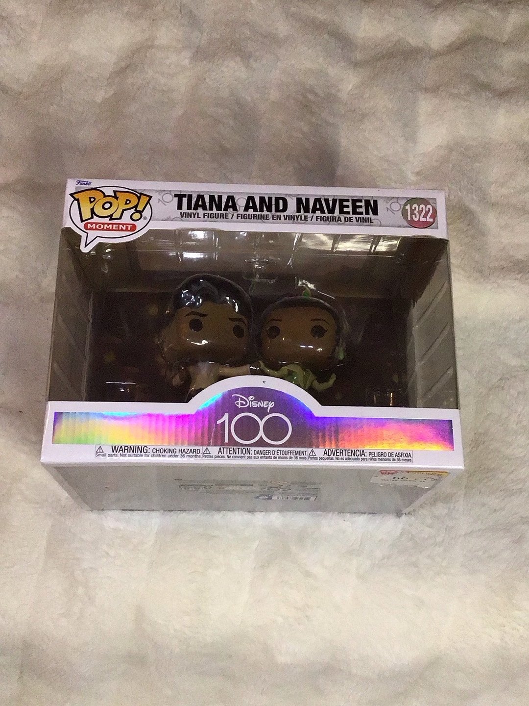 Funko Pop! Moment Disney 100 Tiana and Naveen #1322 New In Box
