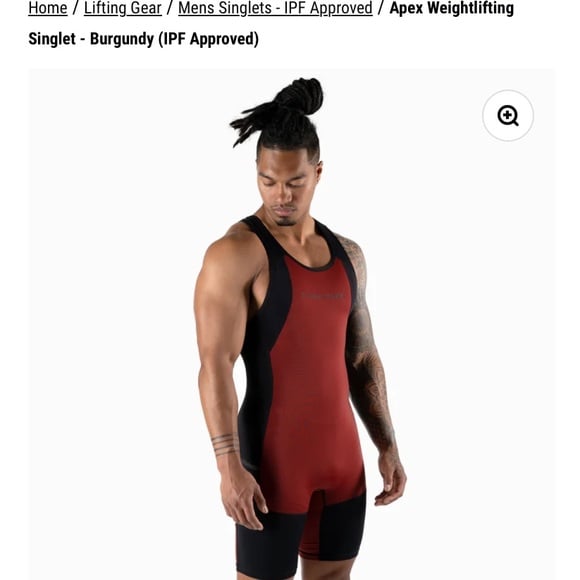 Brand new with tag XL men’s GYMREAPERS Aprx weightlifting singlet suit
