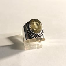 Citrine 925 Sterling Silver Ring